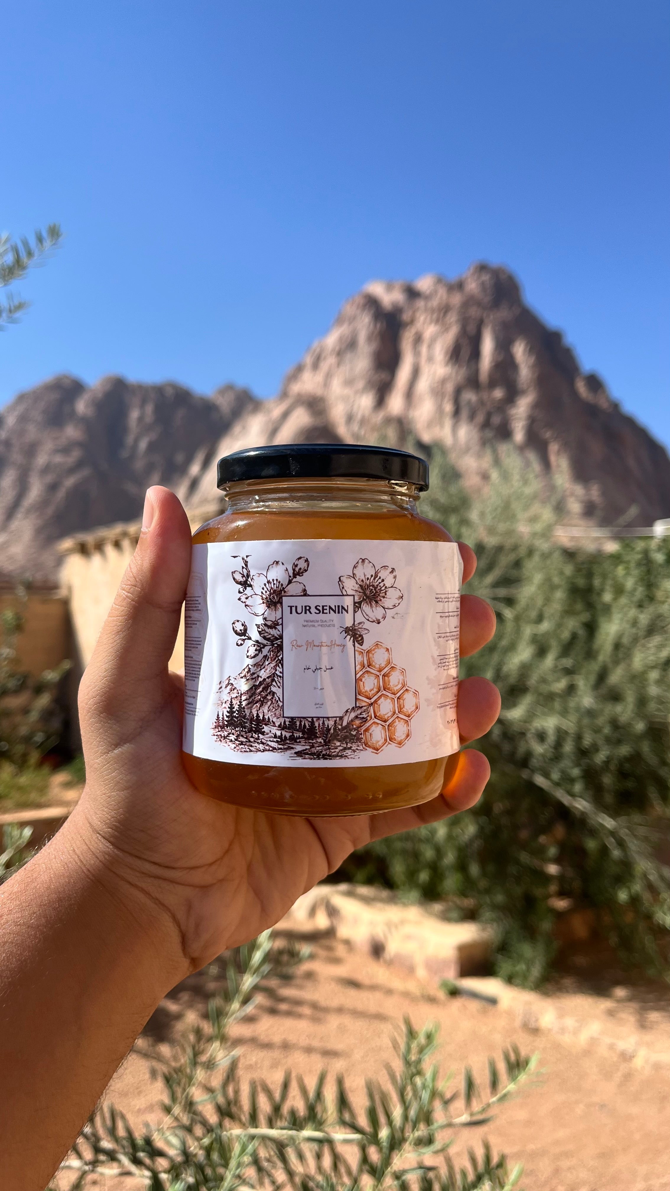 Wild Mountain Raw Honey - عسل جبلي خام