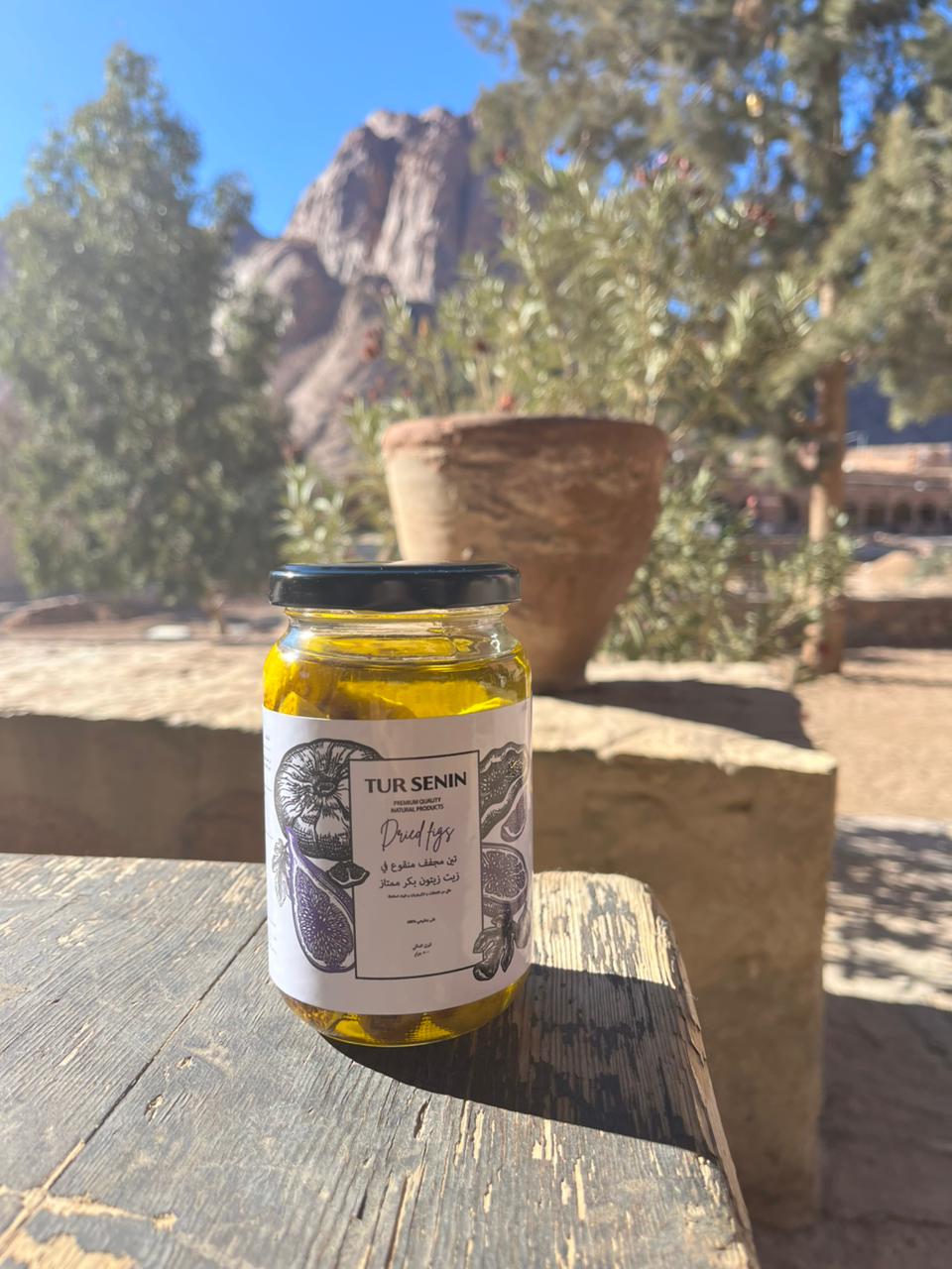 تين و زيتون - تين مجفف منقوع في زيت زيتون